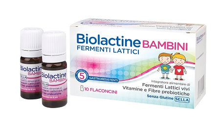 BIOLACTINE BAMBINI 10 FLACONCINI 8 ML