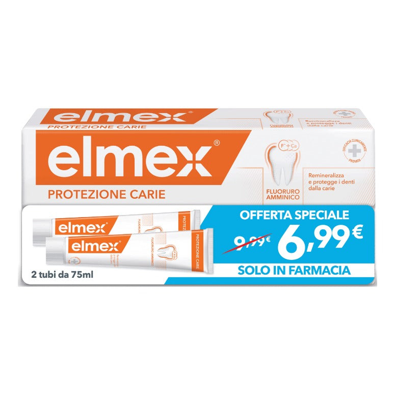 ELMEX PROTEZIONE CARIE 2 X 75 ML