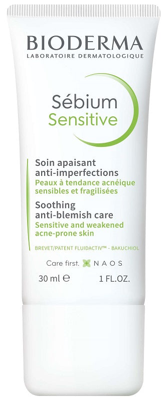 Bioderma Sebium Sensitive Crema Anti-Imperfezioni Per Pelle Acneica Sensibile 30ml