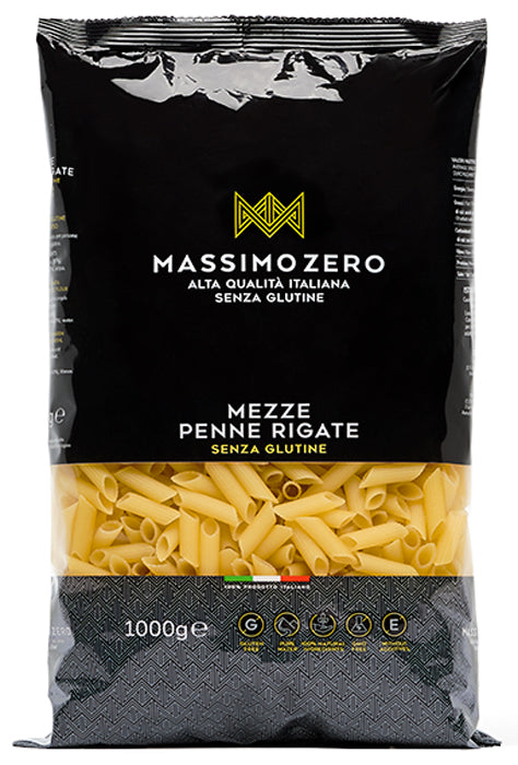 MASSIMO ZERO MEZZE PENNE RIGATE 1 KG