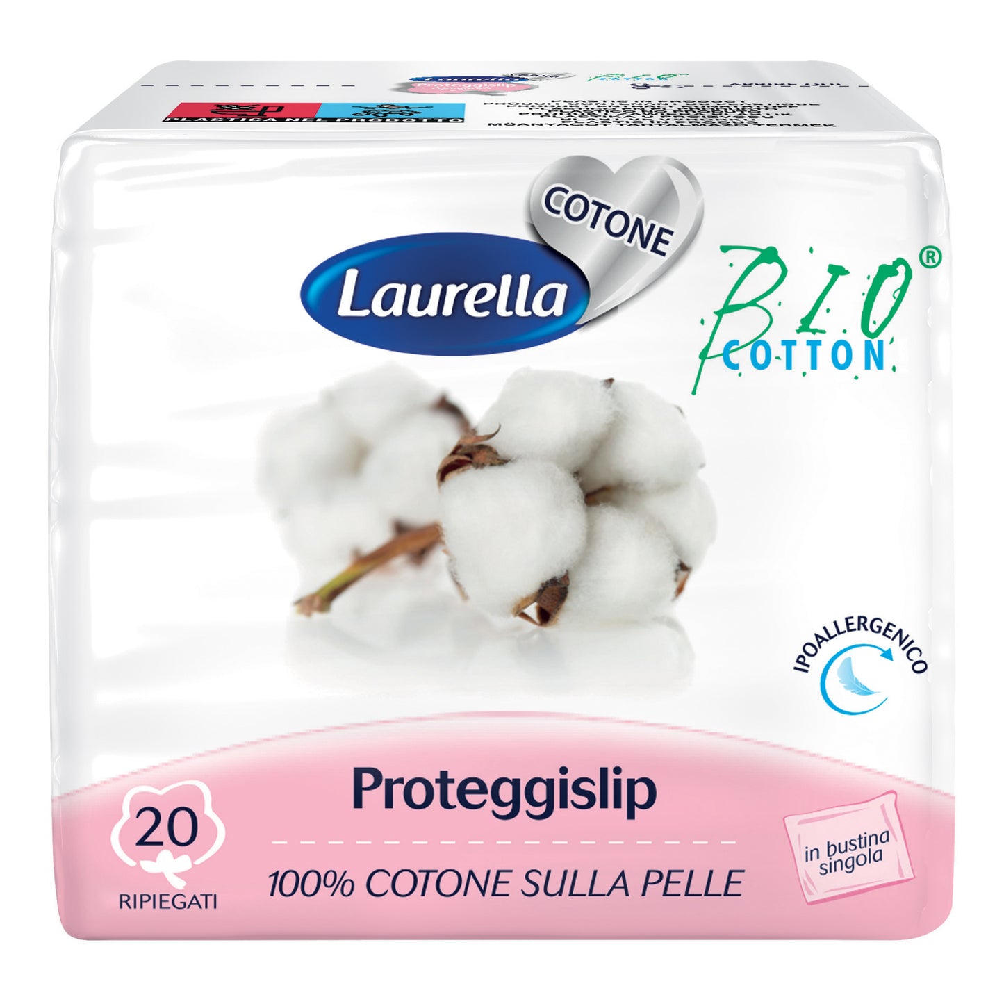 PROTEGGISLIP LAURELLA IN COTONE RIPIEGATO 20 PEZZI