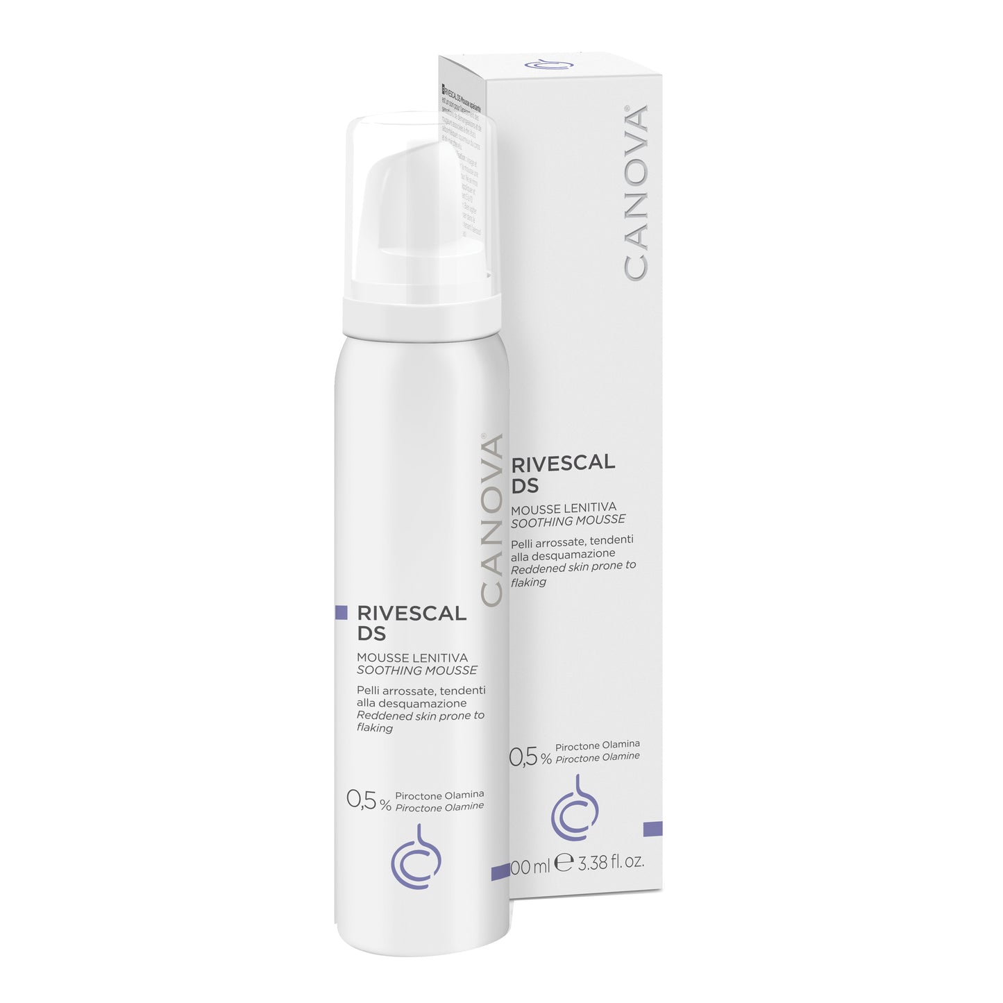 CANOVA RIVESCAL DS MOUSSE LENITIVA 100ML - Per prurito ed arrossamento