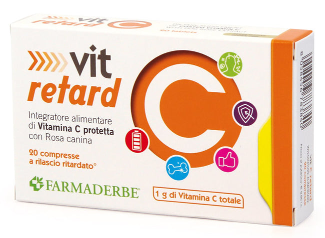 VIT C RETARD 20 COMPRESSE A RILASCIO RITARDATO