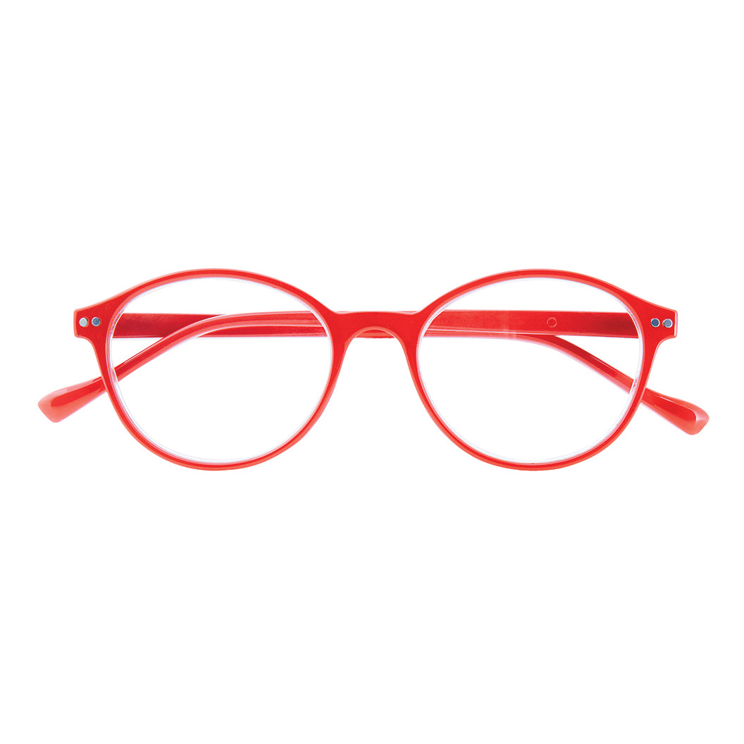 OCCHIALE DA LETTURA PREMONTATO PRONTOLEGGO FULL ROSSO +2,50