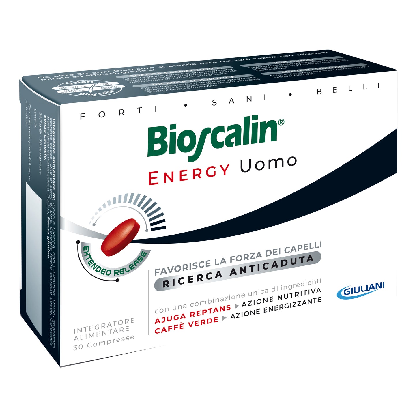 Bioscalin Energy Uomo 30 compresse integratore per i capelli dell'uomo special price