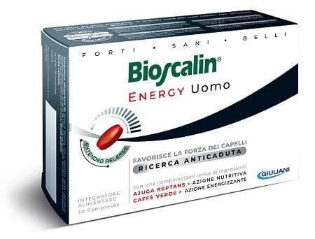 Bioscalin Energy Uomo 90 compresse integratore per i capelli dell'uomo
