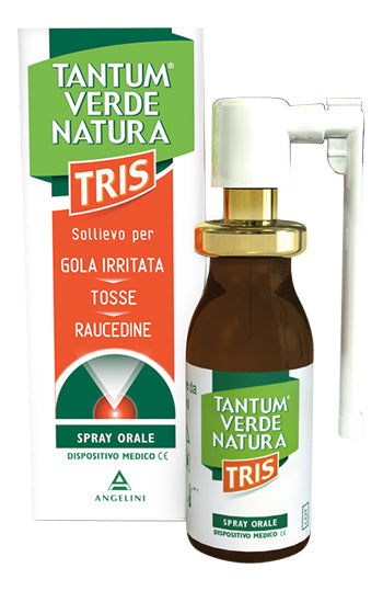 TANTUM VERDE NATURA TRIS- SPRAY ORALE TRIPLA AZIONE