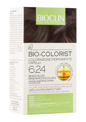 BIOCLIN BIO COLORIST 6,24 BIONDO SCURO BEIGE RAME