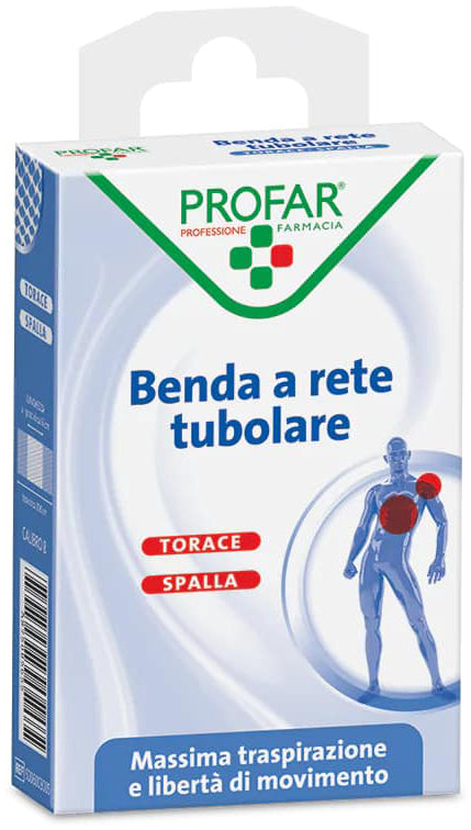 BENDA A RETE ELASTICA TORACE SPALLA 3 MT TESI CALIBRO 8 PROFAR
