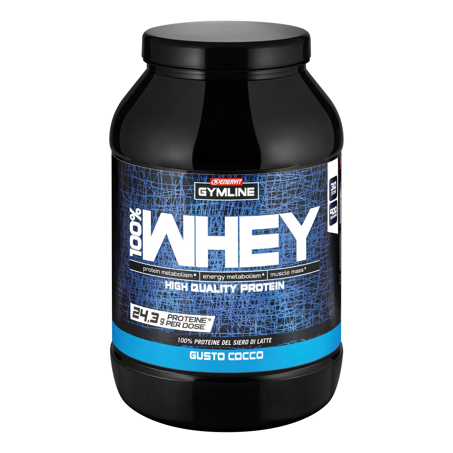 GYMLINE 100% WHEY CONCENTRATE COCCO 900 G