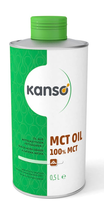 KANSO MCT OIL 100% OLIO DI ACIDI GRASSI 500 ML