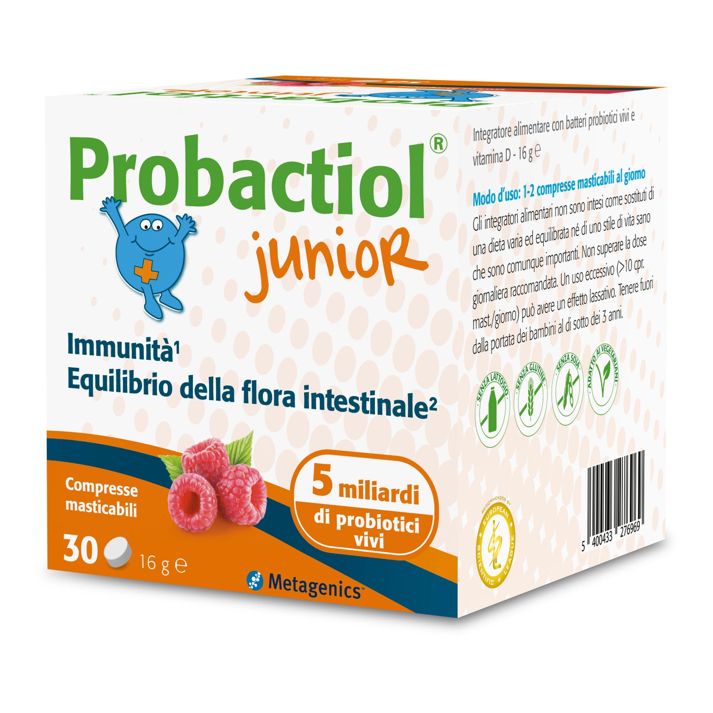 PROBACTIOL JUNIOR 30 COMPRESSE MASTICABILI NEW