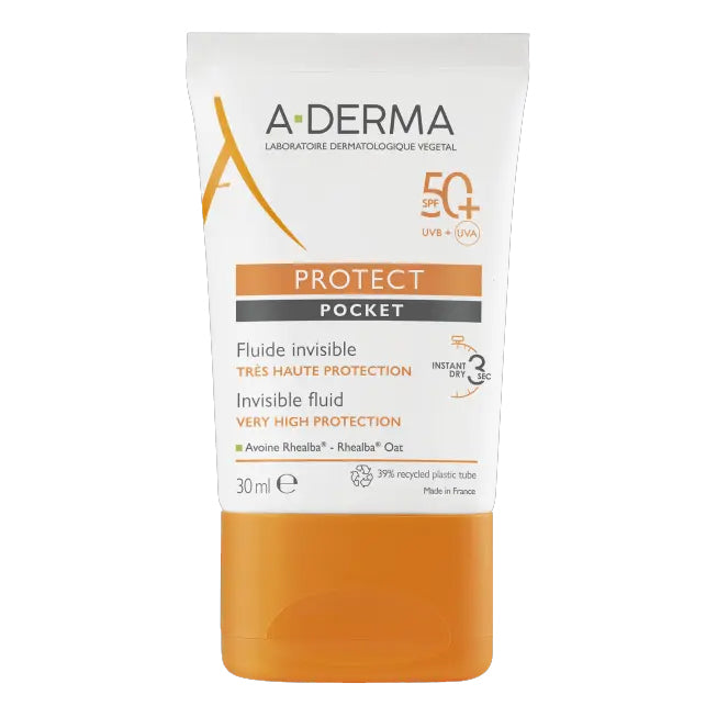 ADERMA A-D PROTECT FLUIDO INVISIBILE 50+ 40 ML