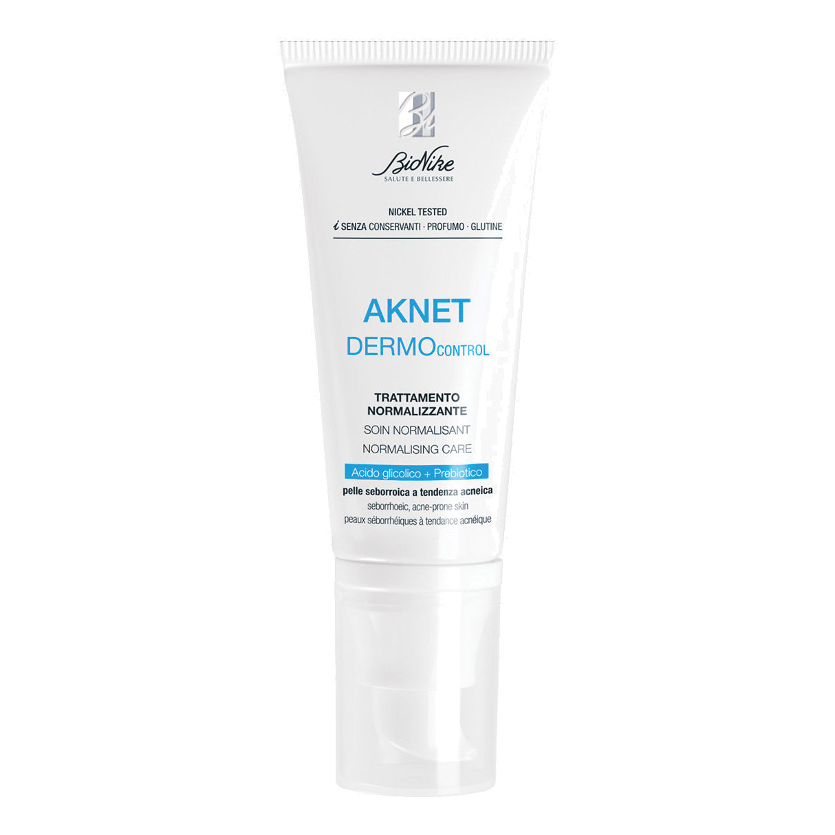 BIONIKE AKNET DERMOCONTROL CREMA-GEL 40ML - Per la pelle a tendenza acneica, ad azione sebo-regolatrice, cheratolitica e riequilibrante