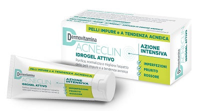 Dermovitamina Acneclin Idrogel Attivo Azione Intensiva 40ml Trattamento Acne