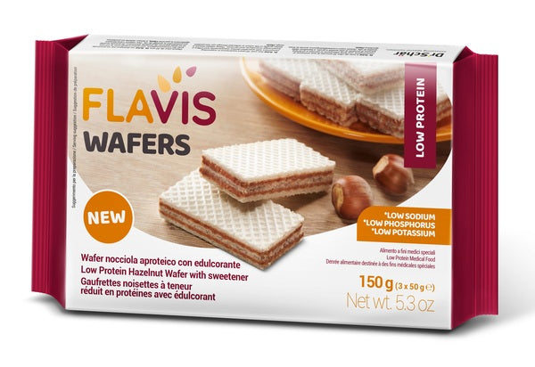 FLAVIS WAFERS NOCCIOLA 3X50G