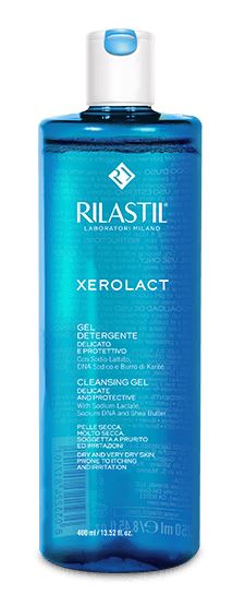 Rilastil Xerolact Gel detergente Corpo Delicato per pelli secche tendenti a prurito 400ml