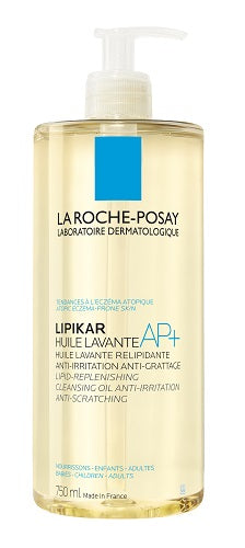 LA ROCHE POSAY LIPIKAR HUILE LAVANTE AP -Olio detergente nutriente anti-arrossamento e anti-prurito 750ML