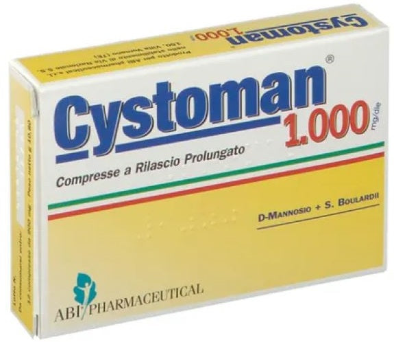 CYSTOMAN 1000 12 COMPRESSE