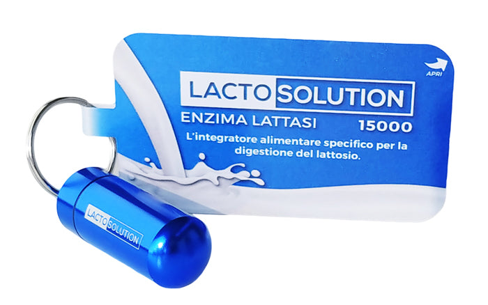 LACTOSOLUTION 15000 15 COMPRESSE CON PORTAPILLOLE