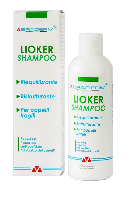 LIOKER SHAMPOO 200ML BRADERM