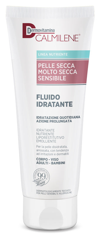 Dermovitamina Calmilene Fluido Idratante per pelle secca, molto secca e sensibile 250ml
