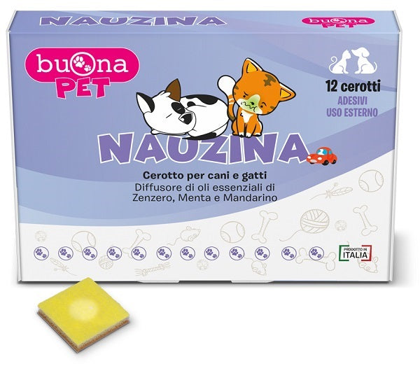 NAUZINA CEROTTO DIFFUSORE CANI GATTI 12 PEZZI