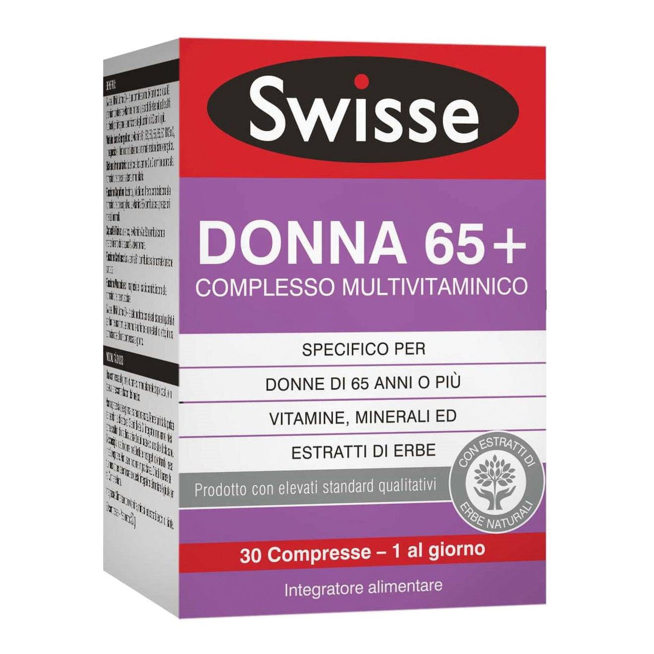 SWISSE DONNA 65+ COMPLESSO MULTIVITAMINICO 30 COMPRESSE