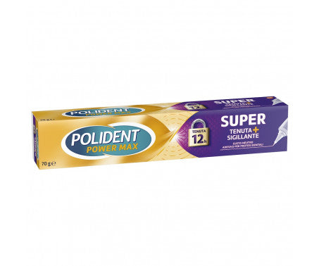 Polident Super Tenuta+ Sigillante adesivo per protesi dentale gusto neutro 70g