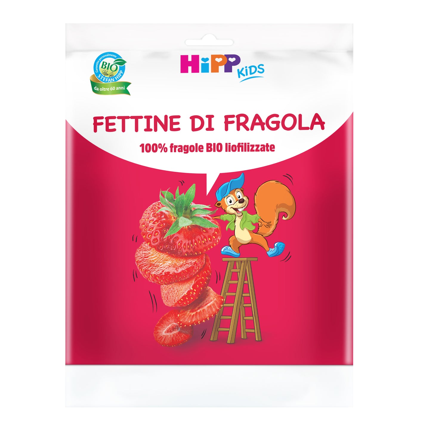 HIPP BIO FETTINE DI FRAGOLA 10 G