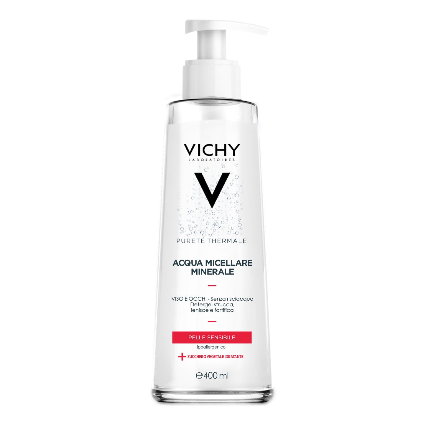 Vichy Purete Thermale Acqua micellare minerale per pelle sensibile 400ml