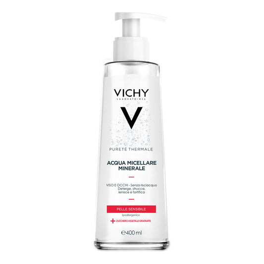 Vichy Purete Thermale Acqua micellare minerale per pelle sensibile 400ml