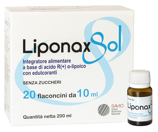 LIPONAX SOLUZIONE 20 FLACONCINI 10 ML