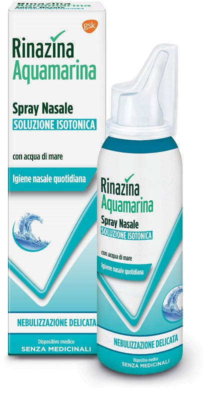 Rinazina Aquamarina Spray Nasale Isotonico delicato 100ml
