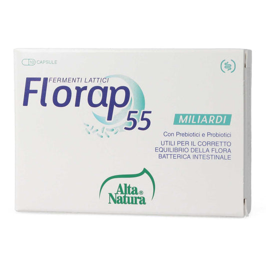 FLORAP 55 MLD 10 CAPSULE