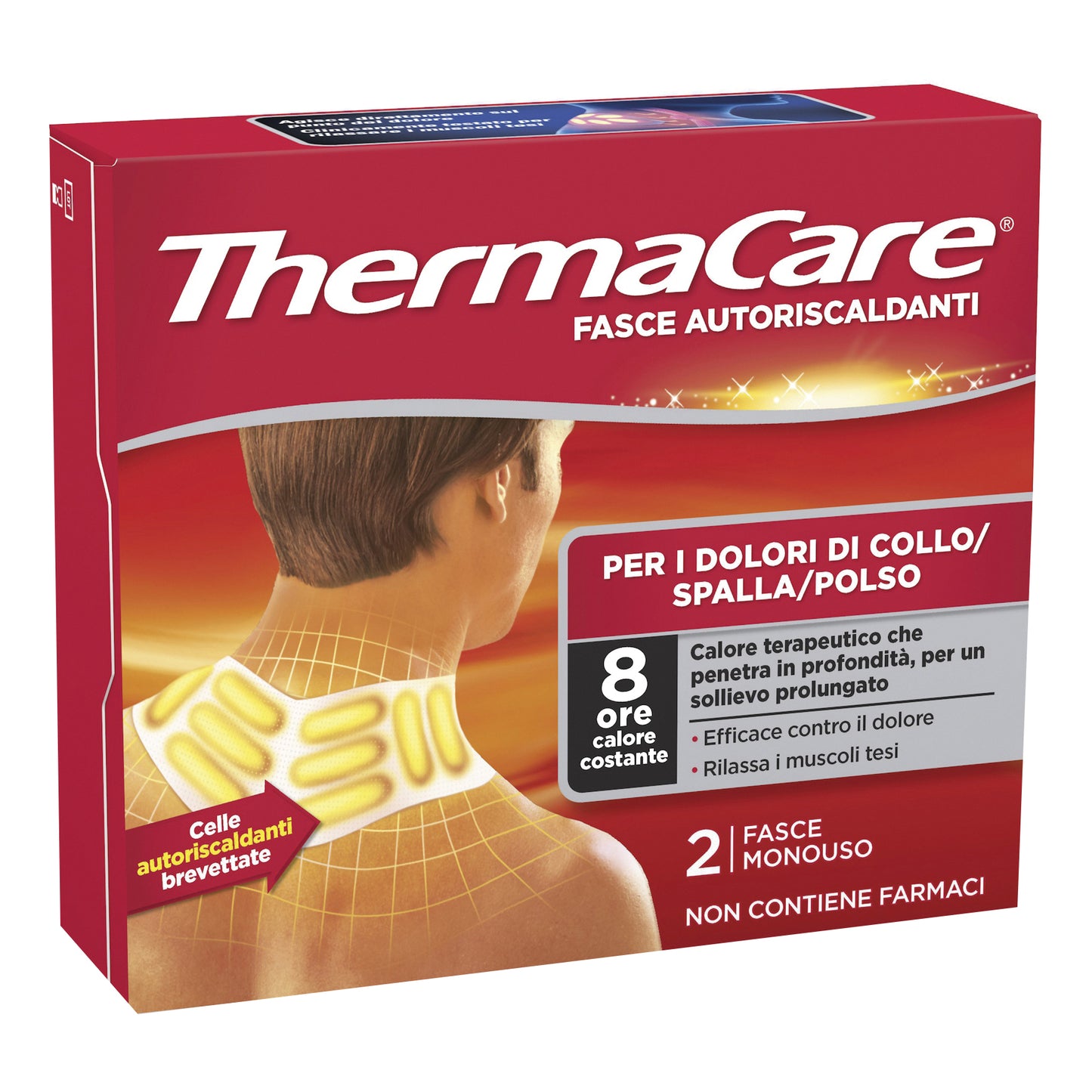 Thermacare fasce autoriscaldanti Collo 2 pezzi