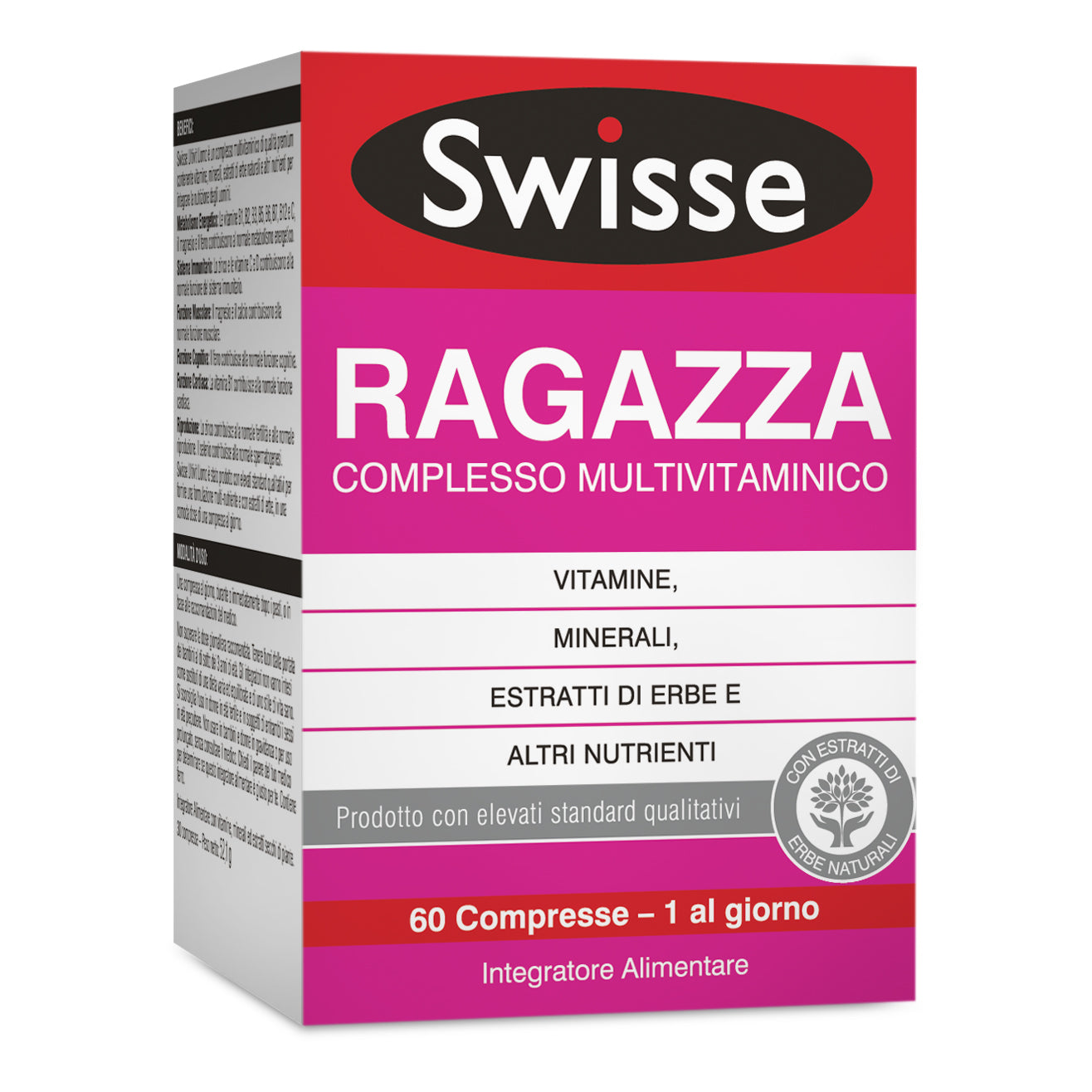 SWISSE MULTIVITAMINICO RAGAZZA 60 COMPRESSE