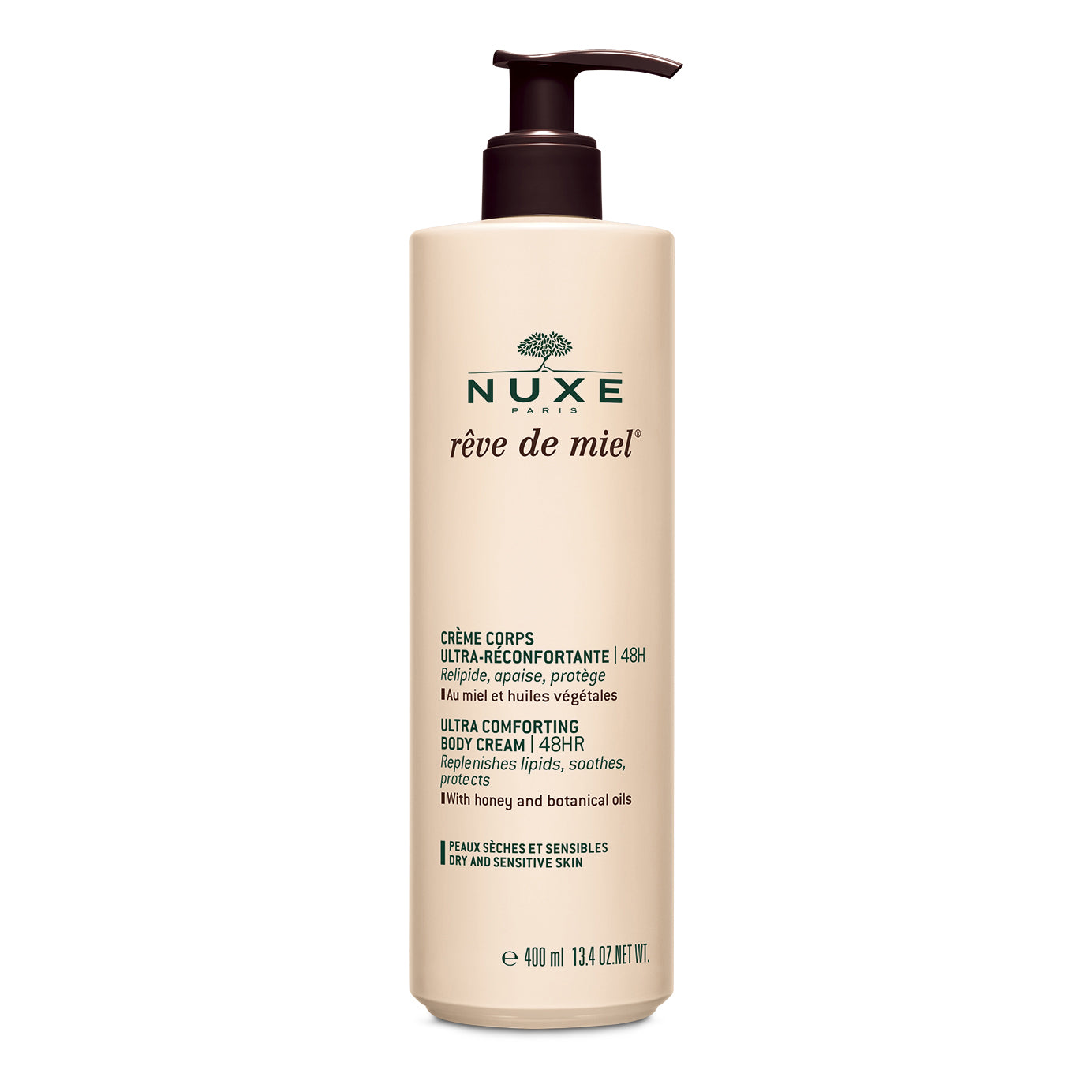 NUXE REVE DE MIEL CREMA CORPO ULTRA-COMFORT 48H 400 ML
