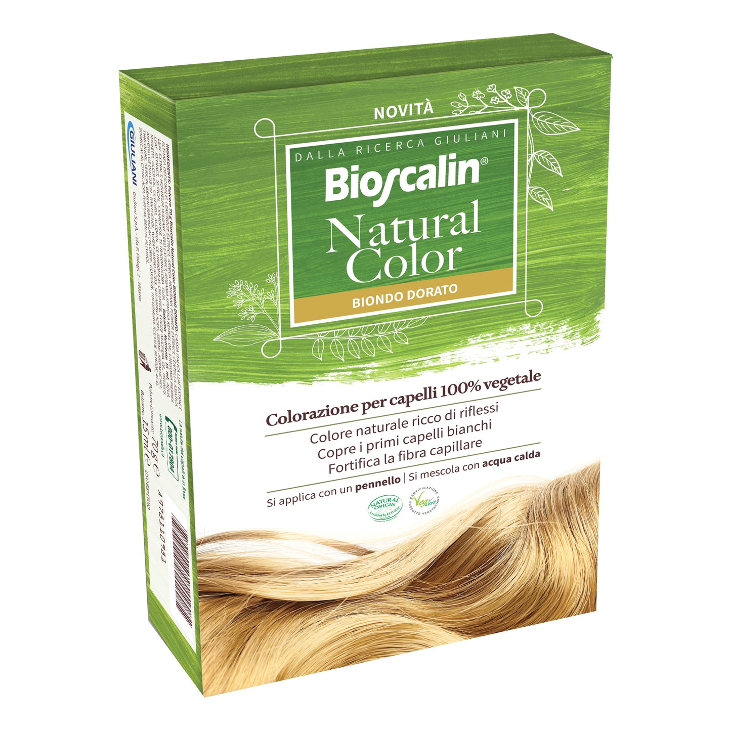 BIOSCALIN NATURAL COLOR BIONDO DORATO 70 G