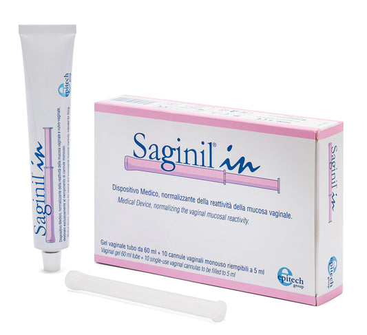 SAGINIL IN 10 CANNULE TUBO60ML