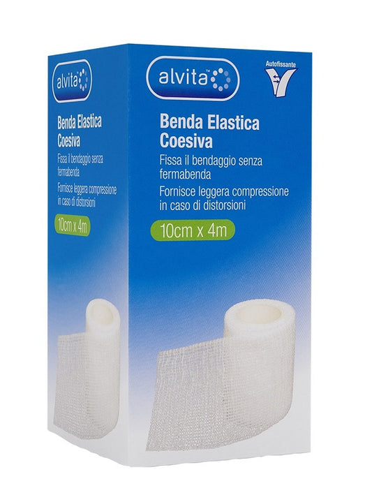 BENDA ELASTICA COESIVA ALVITA 10X4