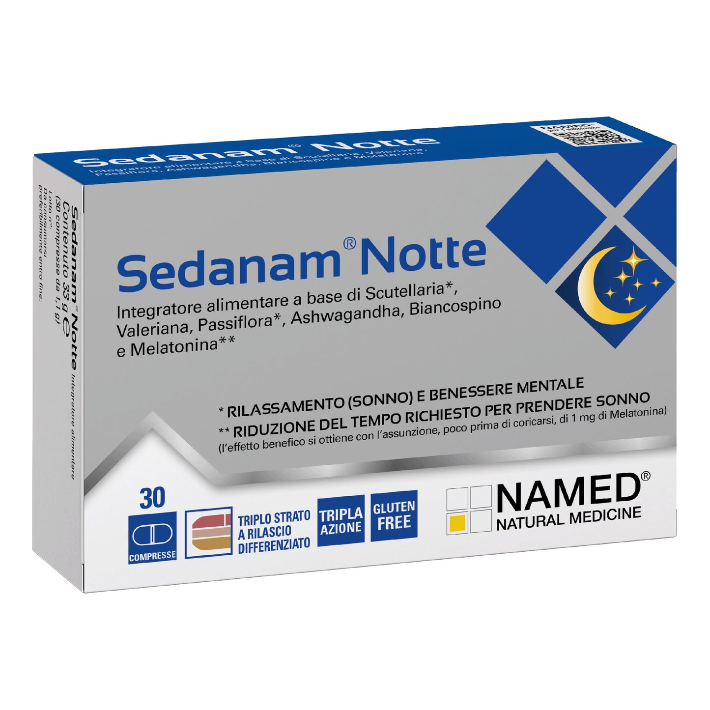 SEDANAM NOTTE 30 COMPRESSE