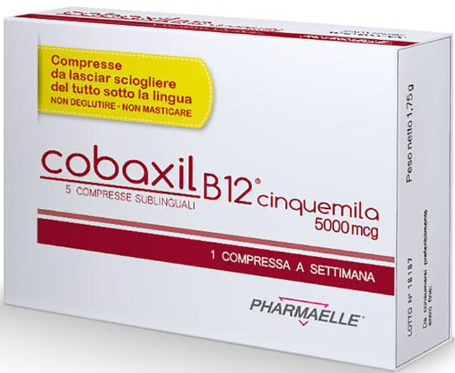 COBAXIL B12 5000MCG 5 COMPRESSE SUBLINGUALI