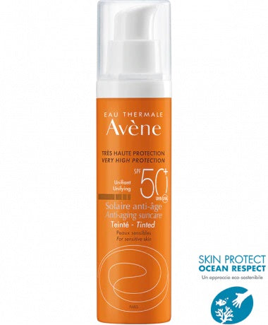 AVENE Trattamento solare colorato antiage SPF50+ per pelli sensibili 50ml