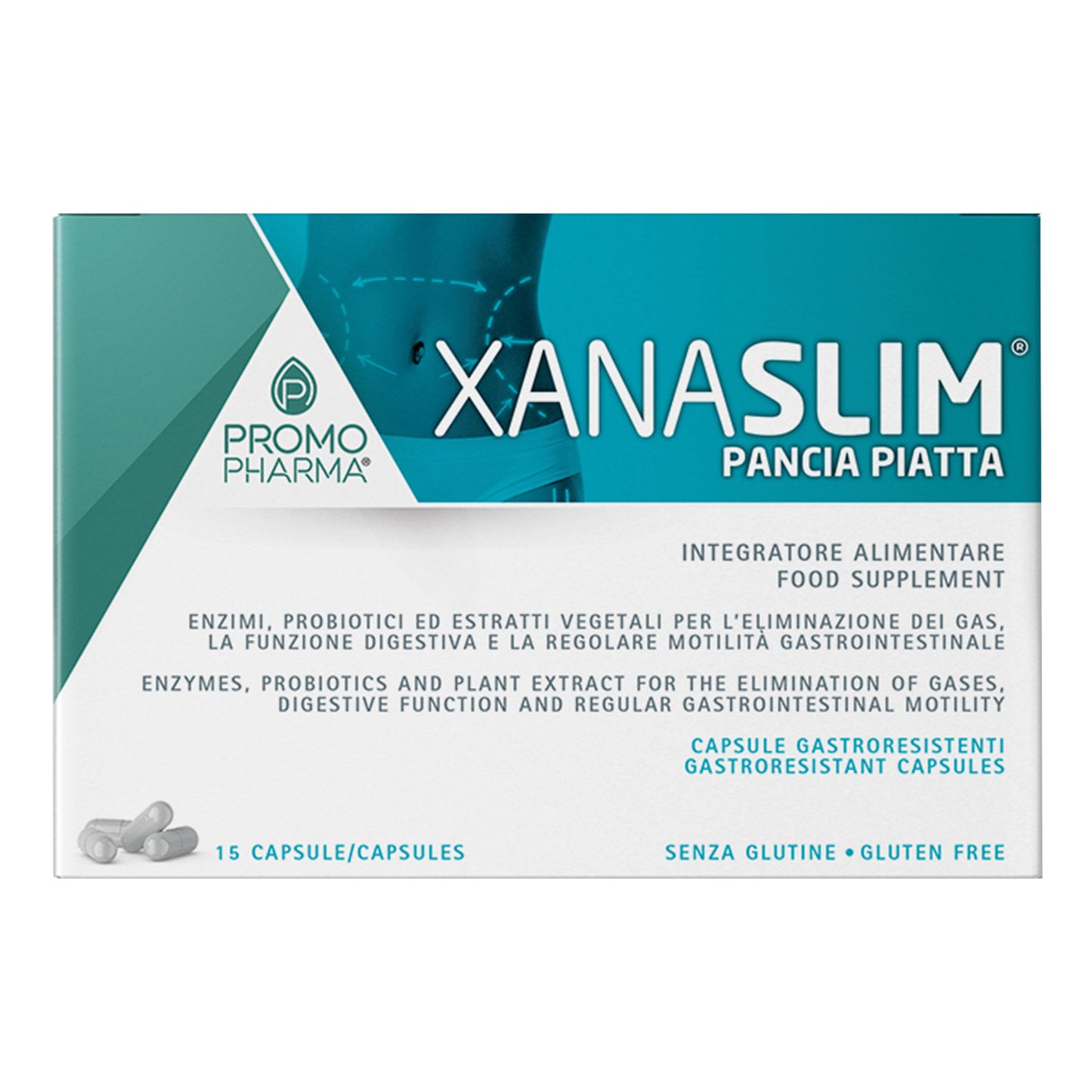 XANASLIM PANCIA PIATTA 15 CAPSULE GASTRORESISTENTI