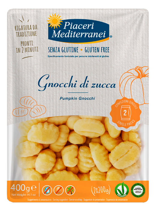 PIACERI MEDITERRANEI GNOCCHI DI ZUCCA 400 G