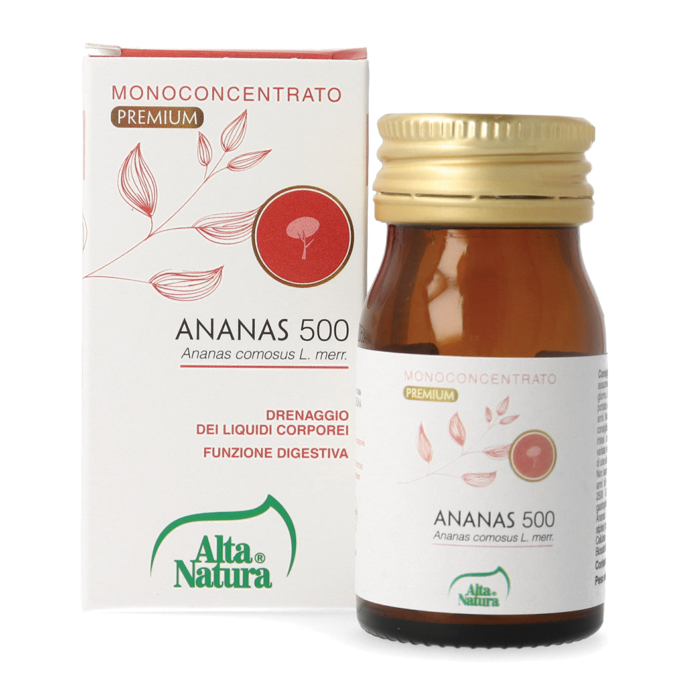 ANANAS 500 40 COMPRESSE 500MG TERRANATA