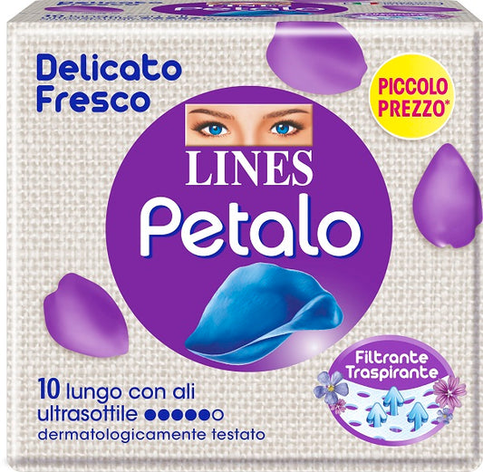 LINES PETALO BLU LU C/ALI 10PZ