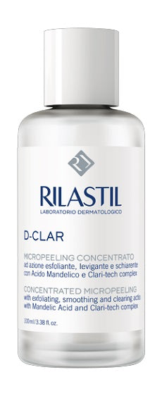 Rilastil D-Clar Micropeeling esfoliante, levigante e schiarente intensivo con acido mandelico 100ml