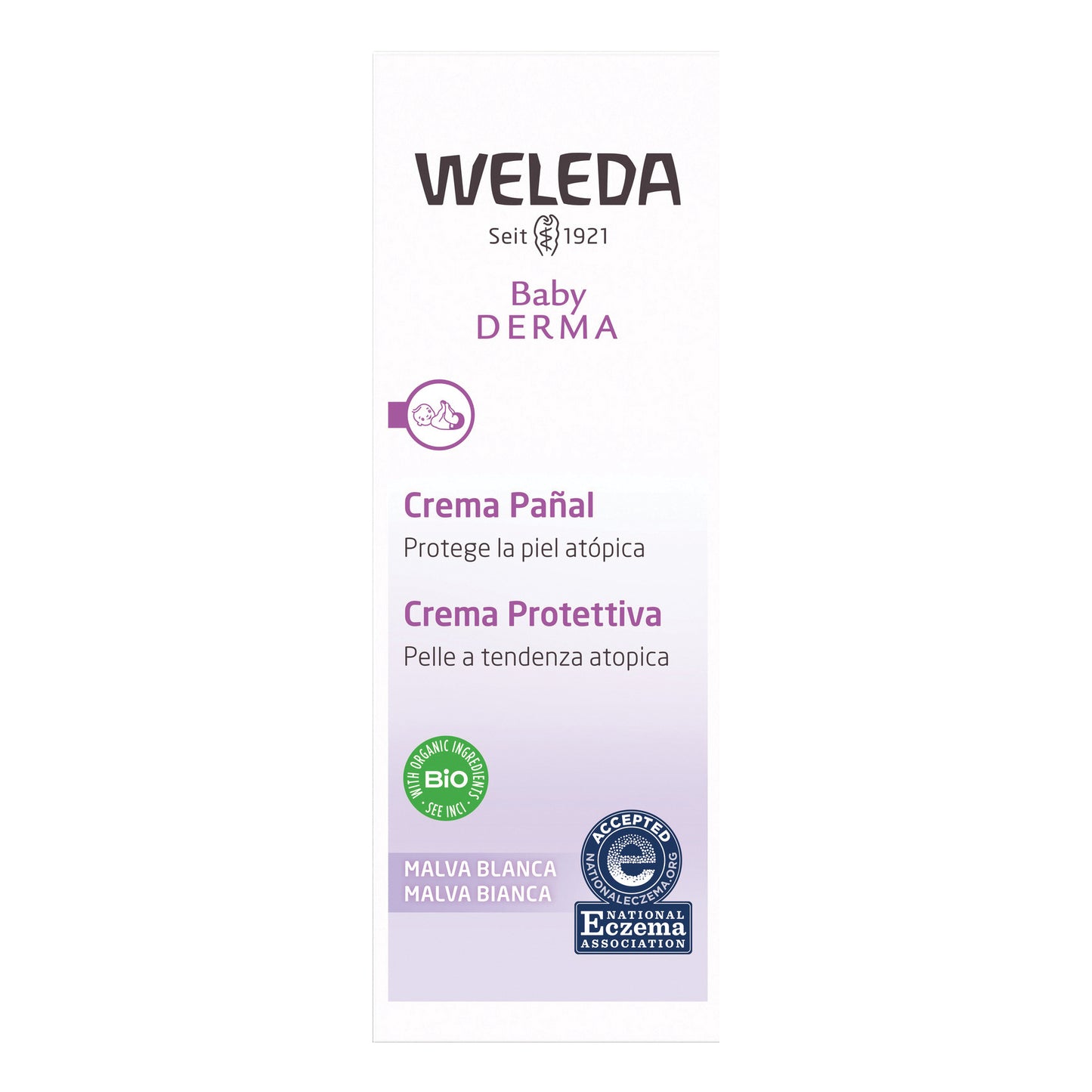 BABY DERMA CREMA PROTETTIVA MALVA BIANCA 50 ML